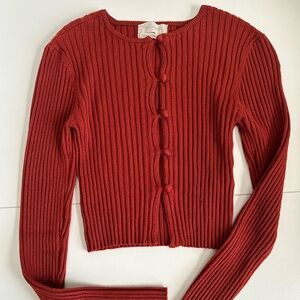 Urban outfitters cropped top/cardigan